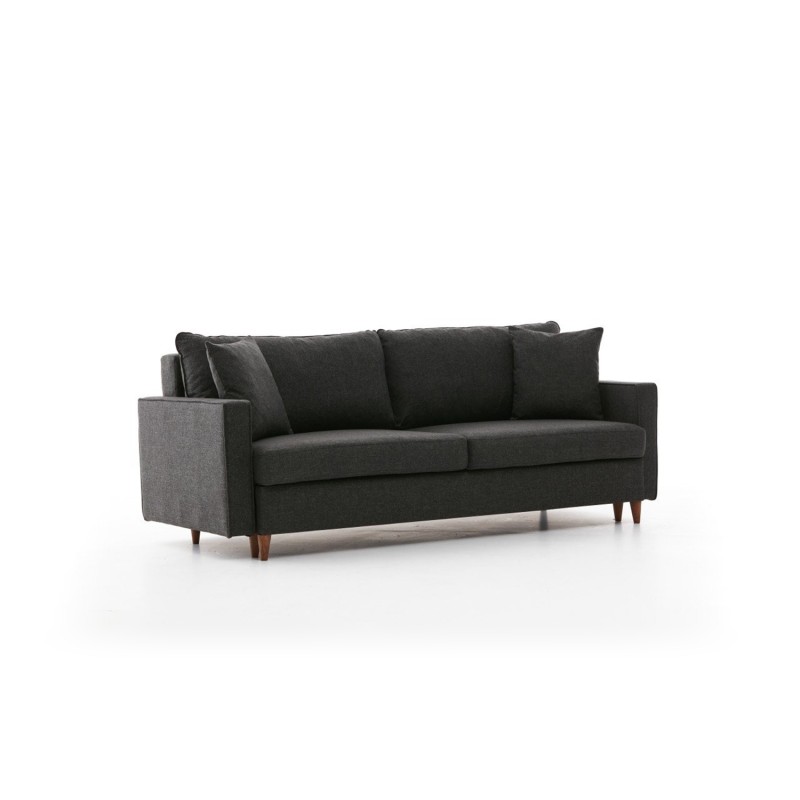 Atelier del Sofa 3-Seat Sofa-Bed Eva - Anthracite Anthracite