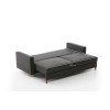 Atelier del Sofa 3-Seat Sofa-Bed Eva - Anthracite Anthracite