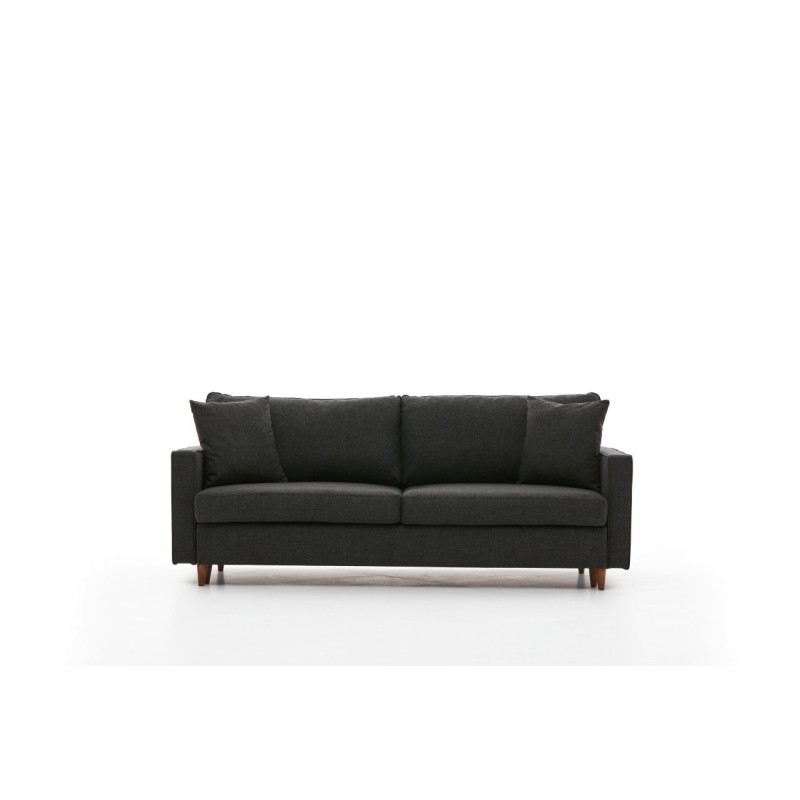 Atelier del Sofa 3-Seat Sofa-Bed Eva - Anthracite Anthracite