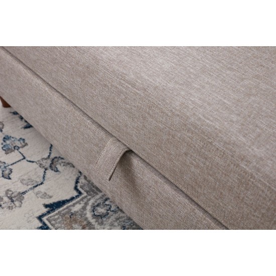 3-Seat Sofa-Bed Eva - Cream Cream Atelier del Sofa 3-Seat Sofa-Bed Eva - Cream Cream