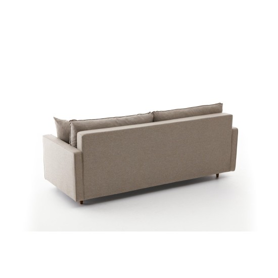 3-Seat Sofa-Bed Eva - Cream Cream Atelier del Sofa 3-Seat Sofa-Bed Eva - Cream Cream