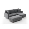 Atelier del Sofa Corner Sofa Eva Right - Grey Grey