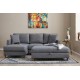 Atelier del Sofa Corner Sofa Eva Left - Grey Grey