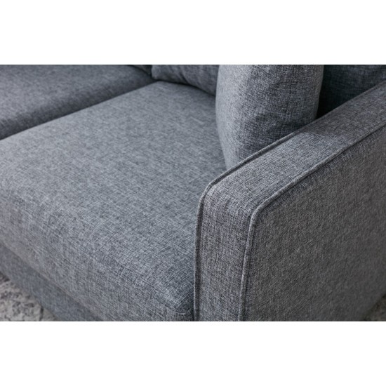 Atelier del Sofa Corner Sofa Eva Left - Grey Grey