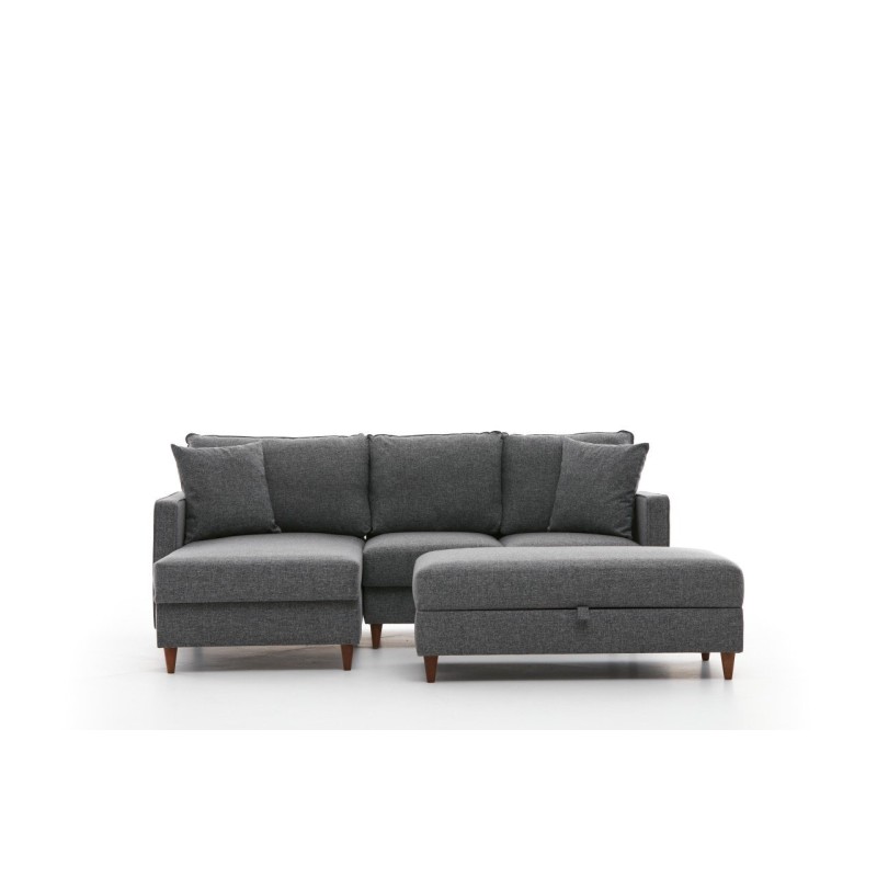 Atelier del Sofa Corner Sofa Eva Left - Grey Grey