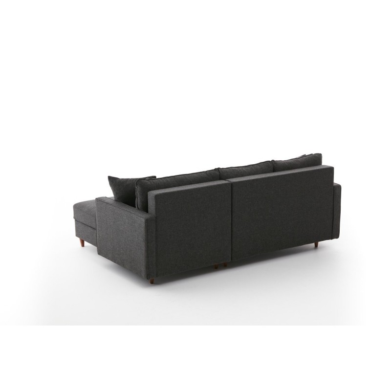 Atelier del Sofa Corner Sofa Eva Right - Anthracite Anthracite
