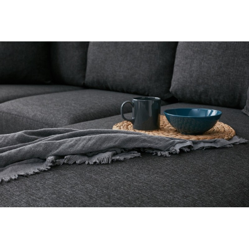 Atelier del Sofa Corner Sofa Eva Right - Anthracite Anthracite