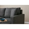 Atelier del Sofa Corner Sofa Eva Right - Anthracite Anthracite