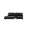 Atelier del Sofa Corner Sofa Eva Right - Anthracite Anthracite