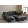 Atelier del Sofa Corner Sofa Eva Left - Anthracite Anthracite