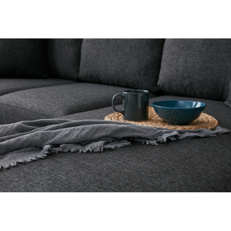 Atelier del Sofa Corner Sofa Eva Left - Anthracite Anthracite