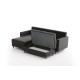 Corner Sofa Eva Left - Anthracite Anthracite Atelier del Sofa Corner Sofa Eva Left - Anthracite Anthracite