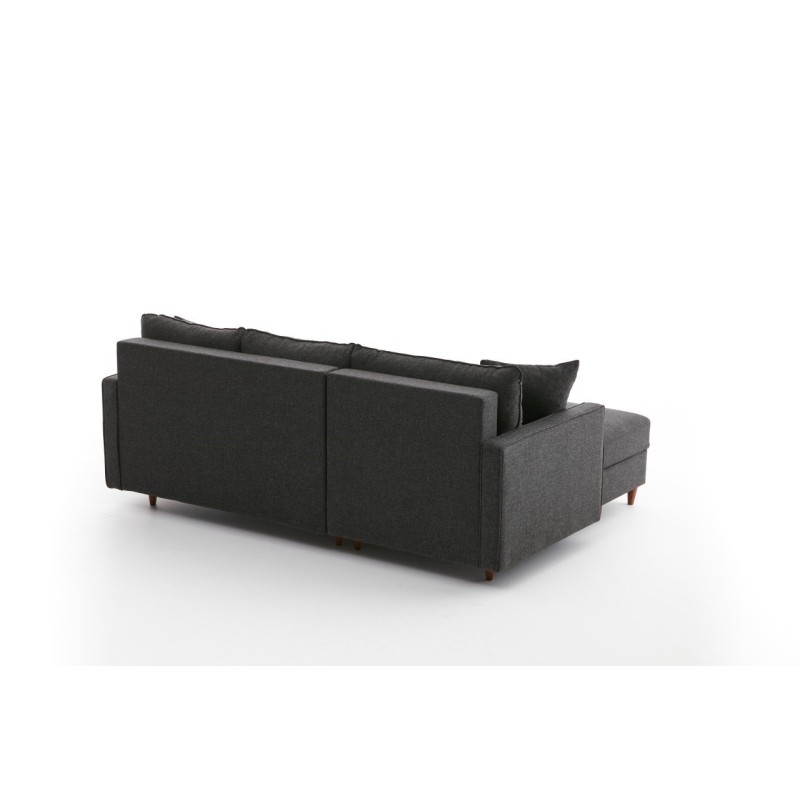 Atelier del Sofa Corner Sofa Eva Left - Anthracite Anthracite
