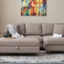 Corner Sofa Eva Right - Cream Cream
