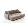 Atelier del Sofa Corner Sofa Eva Right - Cream Cream