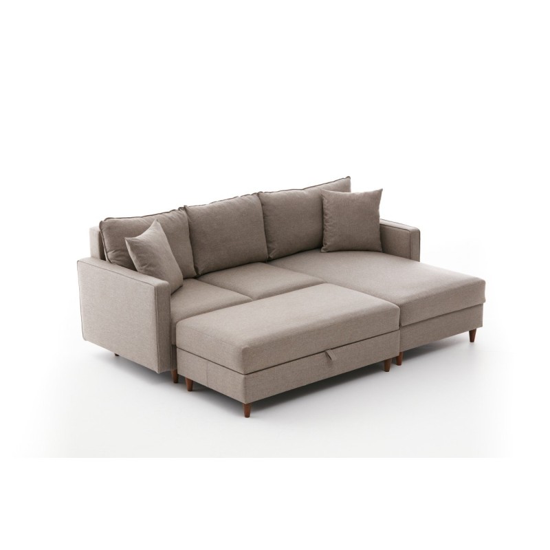 Atelier del Sofa Corner Sofa Eva Right - Cream Cream