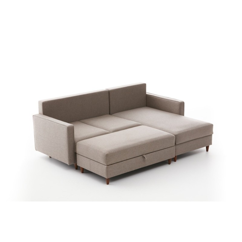 Atelier del Sofa Corner Sofa Eva Right - Cream Cream