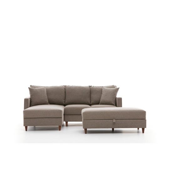 Atelier del Sofa Corner Sofa Eva Left - Cream Cream
