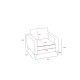 1-Seat Sofa Berlin - Cream, Gold Cream
Gold 1-Seat Sofa Berlin - Cream, Gold Cream
Gold