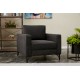 1-Seat Sofa Berlin - Anthracite, Black Anthracite
Black
