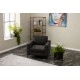 1-Seat Sofa Berlin - Anthracite, Black Anthracite
Black