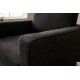 1-Seat Sofa Berlin - Anthracite, Black Anthracite
Black