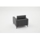 1-Seat Sofa Berlin - Anthracite, Black Anthracite
Black
