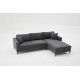 Γωνιακός Καναπές Berlin Δεξιά Γωνία - Anthracite, Black Γωνιακός Καναπές Berlin Δεξιά Γωνία - Anthracite, Black