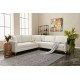 Γωνιακός Καναπές Berlin 258x91x83εκ - Cream, Gold Γωνιακός Καναπές Berlin 258x91x83εκ - Cream, Gold
