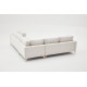 Γωνιακός Καναπές Berlin 258x91x83εκ - Cream, Gold Γωνιακός Καναπές Berlin 258x91x83εκ - Cream, Gold