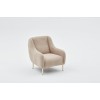 Πολυθρόνα Simena - Χρώμα Μπεζ Gold - 77x70x77εκ