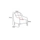 Atelier del Sofa 1-Seat Sofa Simena - Grey Grey
Gold