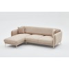 Atelier del Sofa Corner Sofa-Bed Simena Left - Beige Beige
Gold