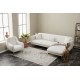 Atelier del Sofa Corner Sofa-Bed Simena Right - Cream Cream
Gold