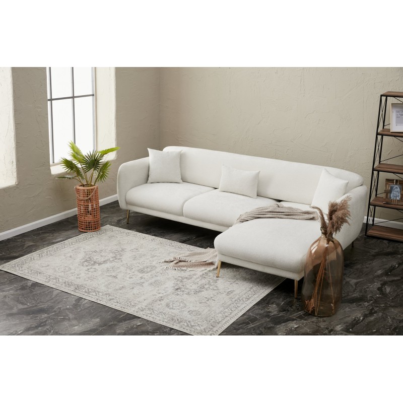 Atelier del Sofa Corner Sofa-Bed Simena Right - Cream Cream
Gold