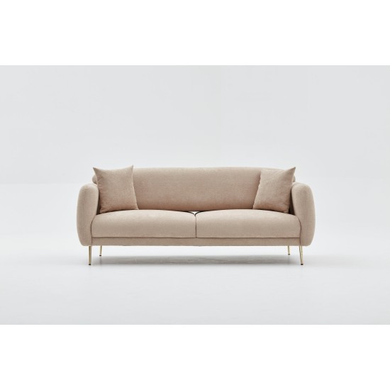 3-Seat Sofa-Bed Simena - Beige Beige
Gold Atelier del Sofa 3-Seat Sofa-Bed Simena - Beige Beige
Gold