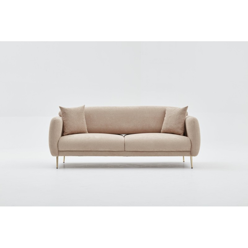 Atelier del Sofa 3-Seat Sofa-Bed Simena - Beige Beige
Gold