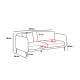 3-Seat Sofa-Bed Simena - Beige Beige
Gold Atelier del Sofa 3-Seat Sofa-Bed Simena - Beige Beige
Gold
