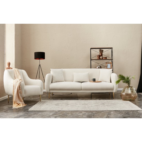 3-Seat Sofa-Bed Simena - Cream Cream
Gold Atelier del Sofa 3-Seat Sofa-Bed Simena - Cream Cream
Gold