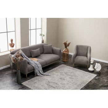 3-Seat Sofa-Bed Simena - Grey Grey
Gold