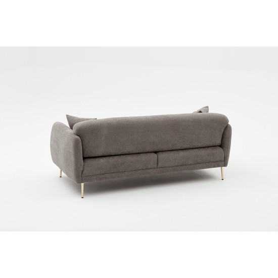 3-Seat Sofa-Bed Simena - Grey Grey
Gold