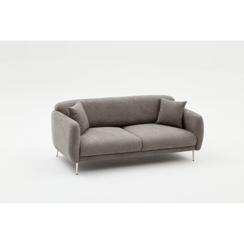 3-Seat Sofa-Bed Simena - Grey Grey
Gold