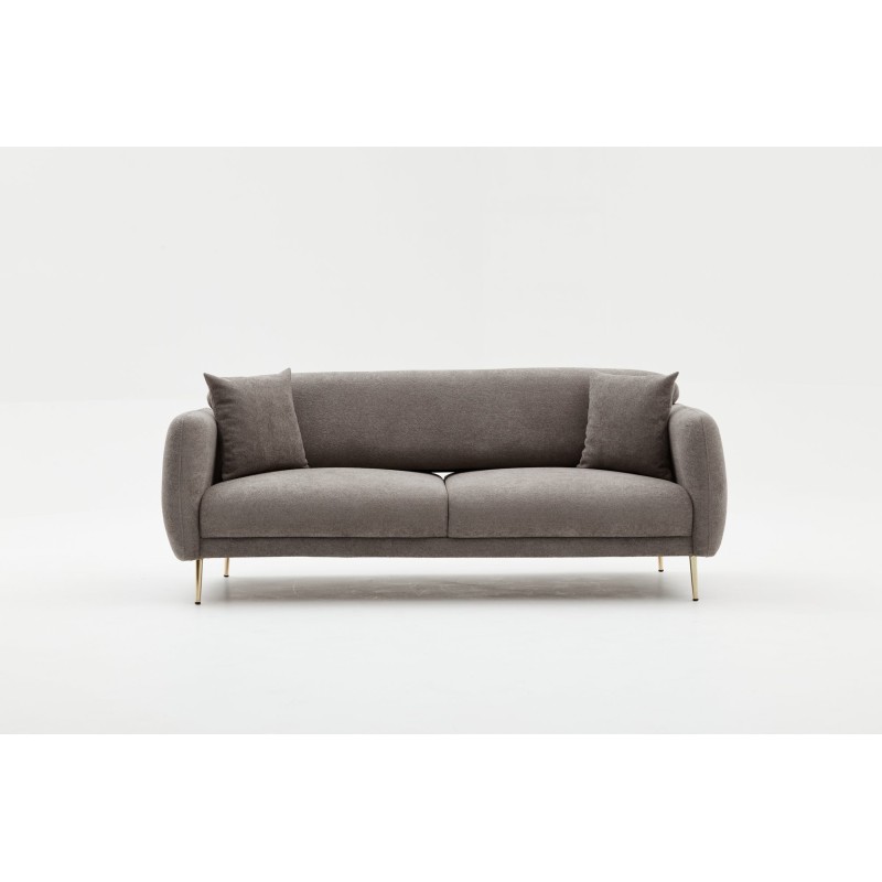 3-Seat Sofa-Bed Simena - Grey Grey
Gold