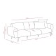 3-Seat Sofa Side - Anthracite Anthracite 3-Seat Sofa Side - Anthracite Anthracite
