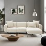 Corner Sofa Side Right - Cream Cream