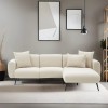 Atelier del Sofa Corner Sofa Side Right - Cream Cream