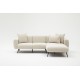 Atelier del Sofa Corner Sofa Side Right - Cream Cream