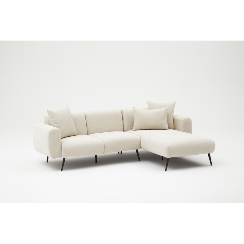 Atelier del Sofa Corner Sofa Side Right - Cream Cream