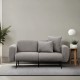 2-Seat Sofa Side - Light Grey Light Grey 2-Seat Sofa Side - Light Grey Light Grey