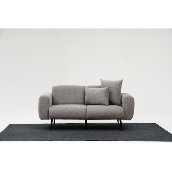 2-Seat Sofa Side - Light Grey Light Grey 2-Seat Sofa Side - Light Grey Light Grey